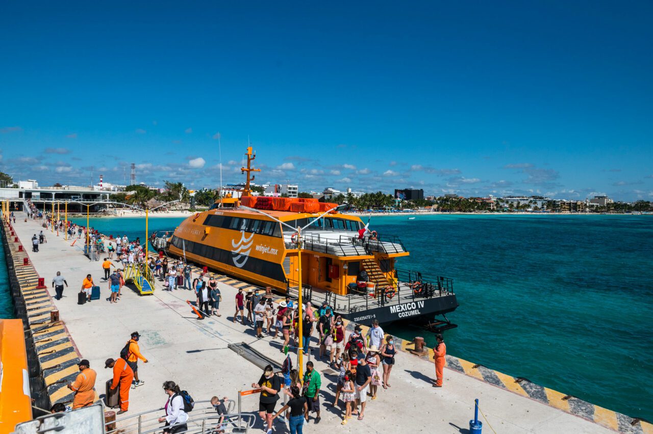 boat from cozumel to playa del carmen